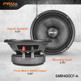 PRV Audio 6MR400CF-4 | 6.5" 400W Midrange Speaker (Single) PRV Audio