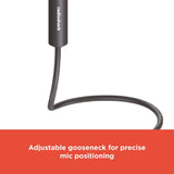 RadioShack USB Computer Microphone – 360° Omnidirectional Plug-and-Play Radio Shack