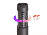 RadioShack USB Computer Microphone – 360° Omnidirectional Plug-and-Play Radio Shack
