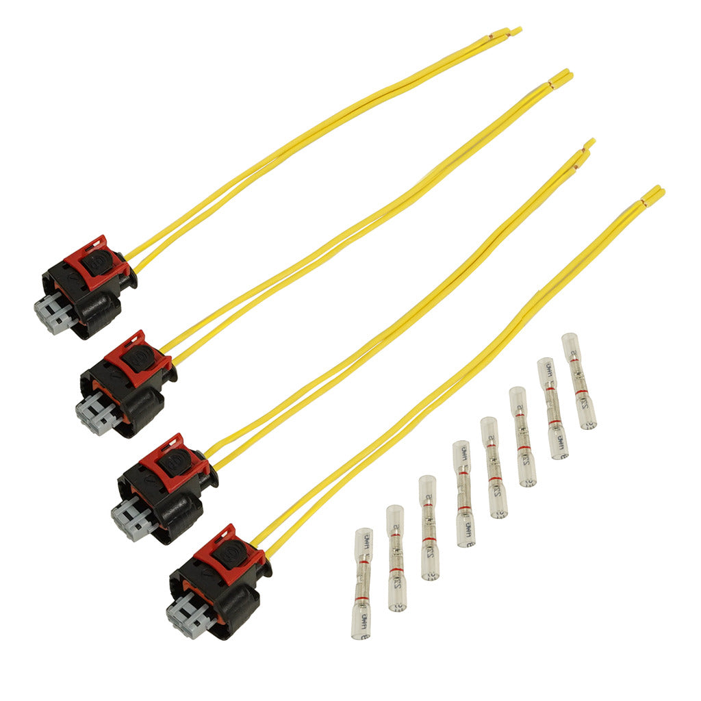 INJECTOR CONNECTOR W/PIGTAIL CHEVY/GM DURAMAX L5P 2017-2022 (4-PACK)