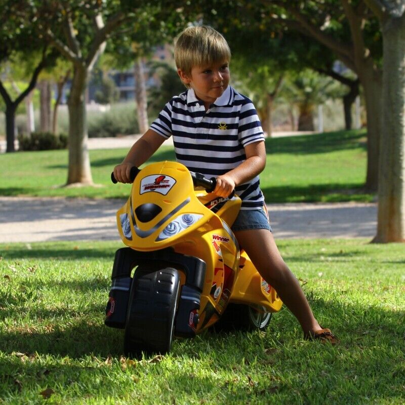 INJUSA Winner 750 SX Pusher Motor Running Bike for Kids Ages 3+