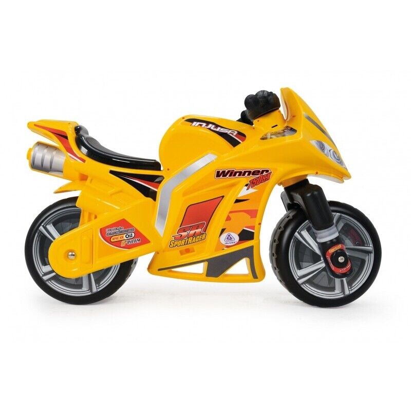 INJUSA Winner 750 SX Pusher Motor Running Bike for Kids Ages 3+
