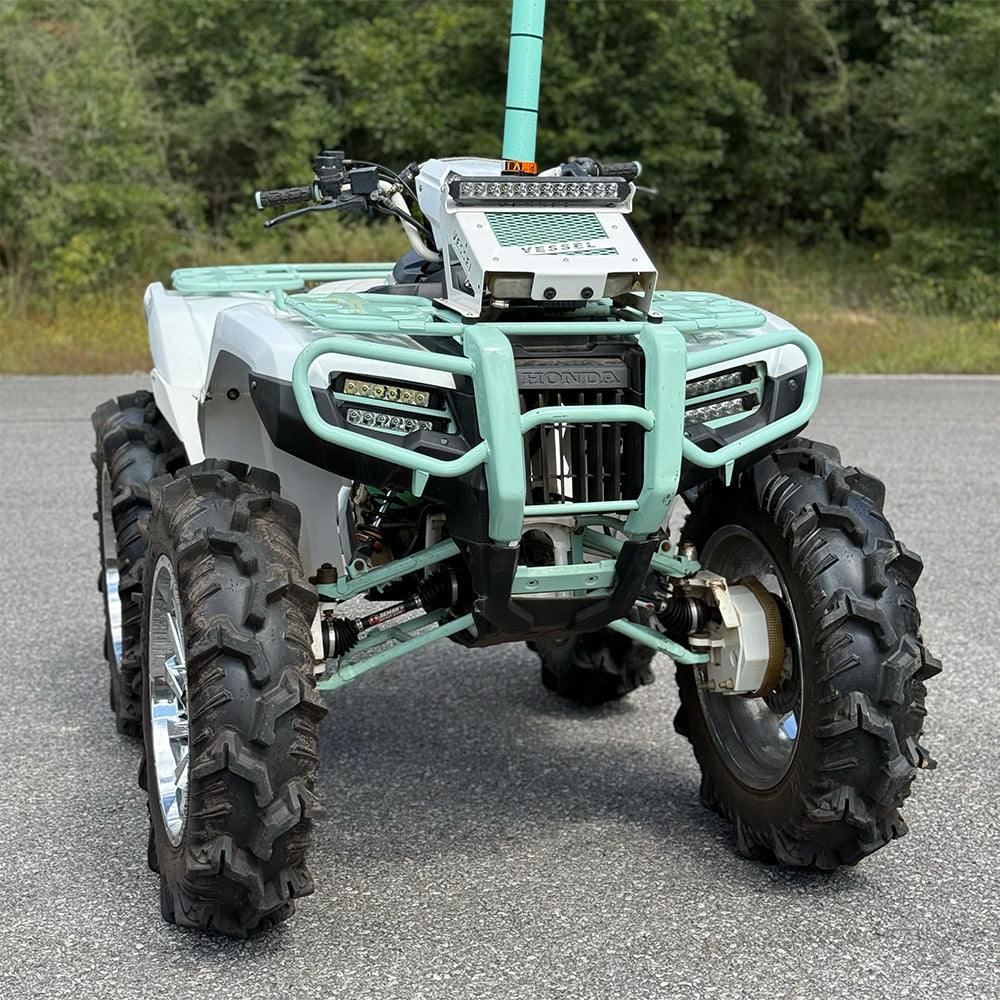 Dual Wide 8" LED Headlights for 2014+ Honda Rancher, Foreman, Rubicon