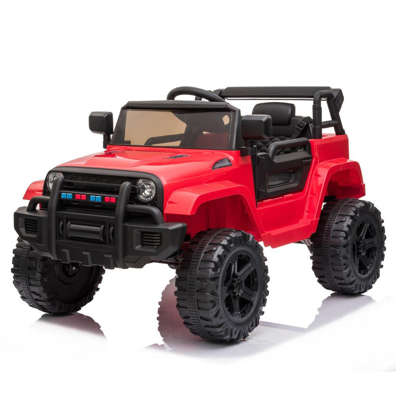 Interactive 12V Electric Ride On Truck for Kids with 3 Modes, Lights, Music, and Remote Control