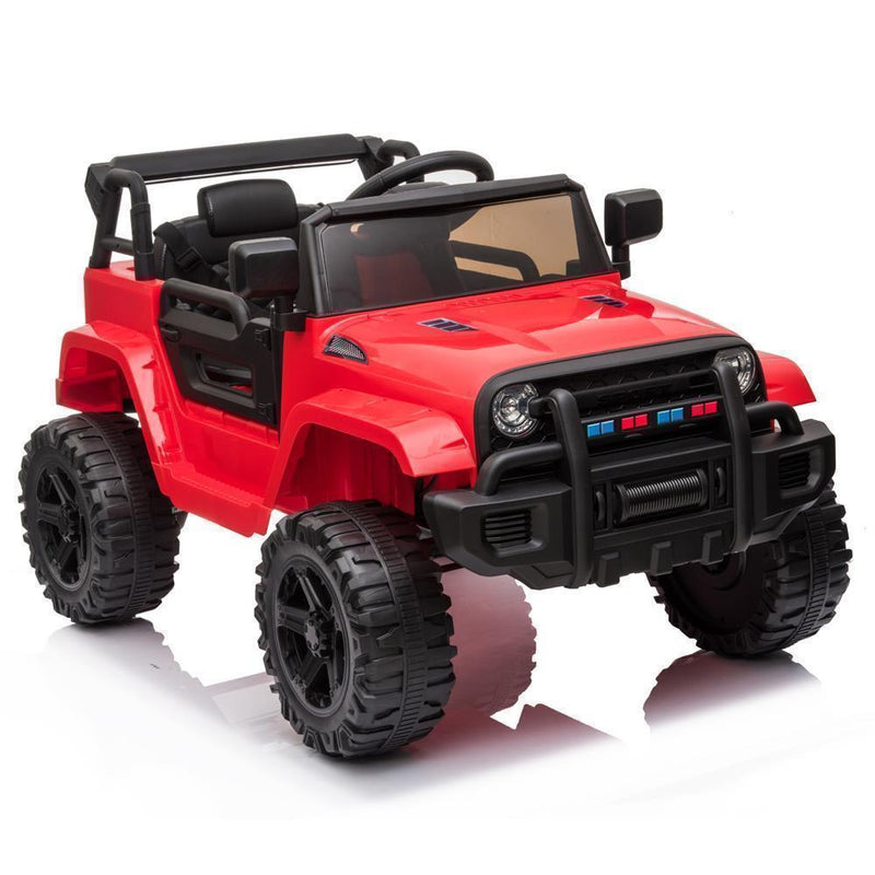 Interactive 12V Electric Ride On Truck for Kids with 3 Modes, Lights, Music, and Remote Control