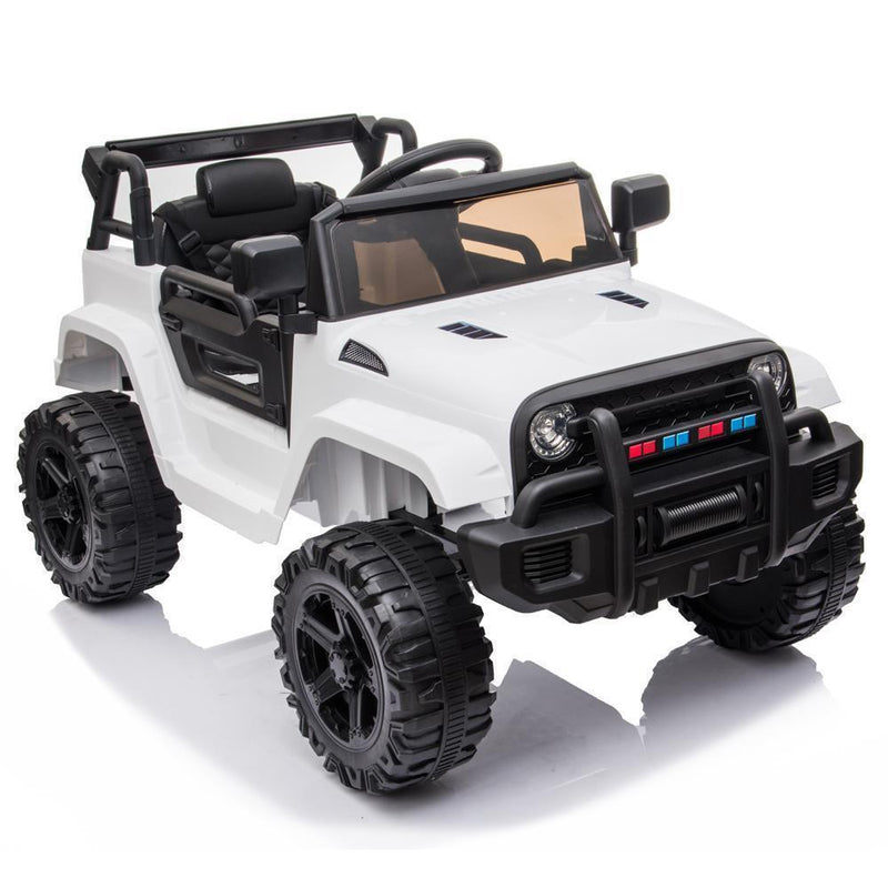 Interactive 12V Electric Ride On Truck for Kids with 3 Modes, Lights, Music, and Remote Control