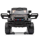 Interactive 12V Electric Ride On Truck for Kids with 3 Modes, Lights, Music, and Remote Control