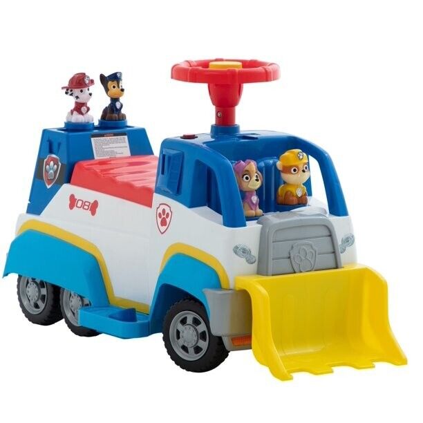 Interactive Paw Patrol Ride-On Car with Action Figure Pups for Imaginative Play