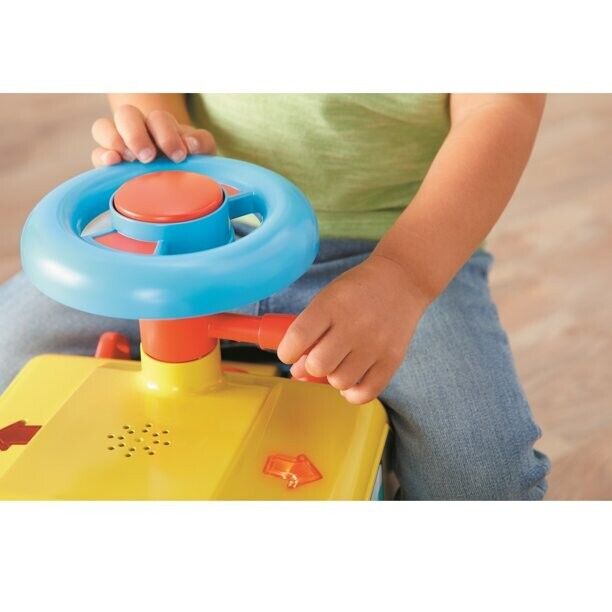 Interactive Push Car Toy for Toddlers: Wheels on the Bus Ride-On Fun for Ages 1-3 Years