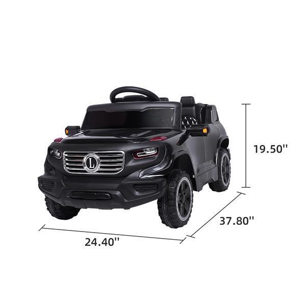 Interactive Ride-On Car for Kids with Music, Lights, and Remote Control