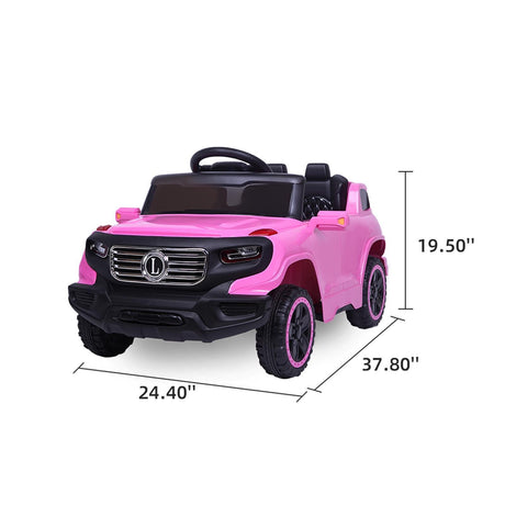 Interactive Ride-On Car for Kids with Music, Lights, and Remote Control - A Safe and Fun Electric Toy Gift