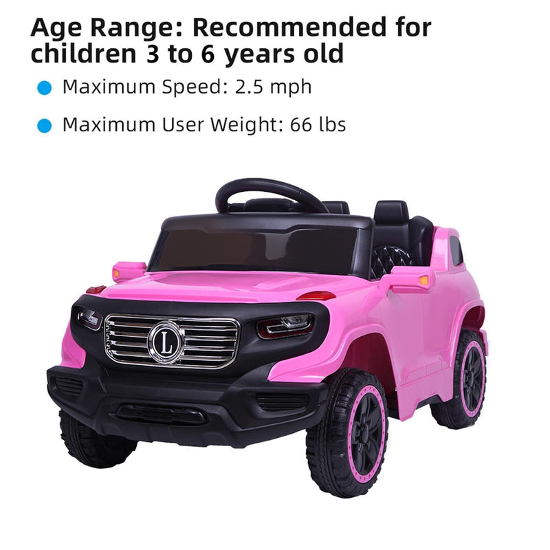 Interactive Ride-On Car for Kids with Music, Lights, and Remote Control - A Safe and Fun Electric Toy Gift