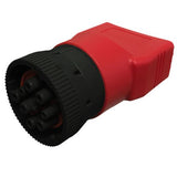 Up to 2016 EFILive Black J1939 Male to OBDII Female Adapter