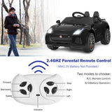 Jaguar F-Type SVR 12V Licensed Ride On Car for Kids with Music & Lights - Black