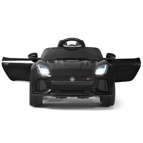 Jaguar F-Type SVR 12V Licensed Ride On Car for Kids with Music & Lights - Black