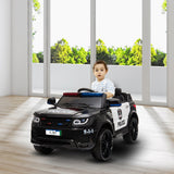 JC002 Dual Drive Police Car with Remote Control - 30W*2 Motor and 12V4.5AH Battery