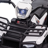 Jeep 24V/12V Kids Electric Ride-On Car with Remote Control, 3 Speeds, and LED Lights
