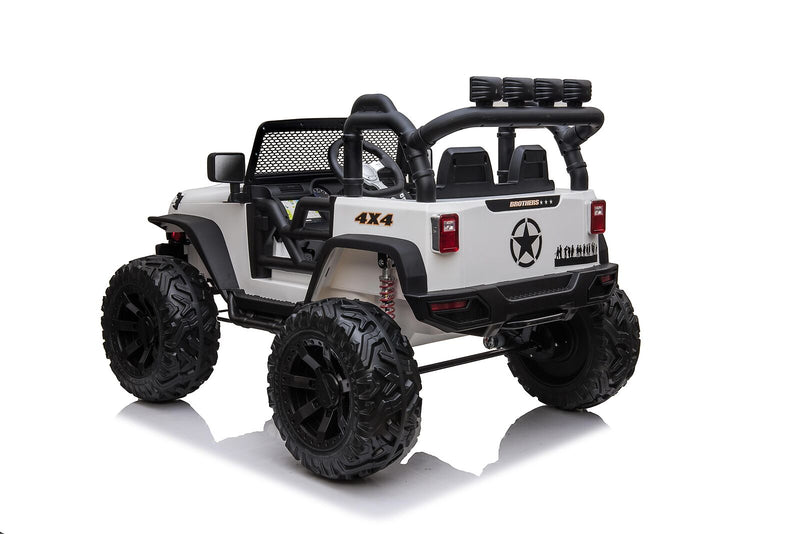 JEEP Double Drive Children's Ride-On Car with 24V Power and Dual 200W Motors