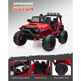 JEEP Double Drive Children's Ride-On Car with 40W*2 Motor and 12V7AH*1 Battery