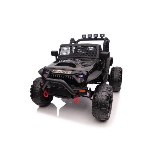 Jeep Double Drive Children's Ride-On Car with Powerful 40W Motors and Long-Lasting 12V Battery