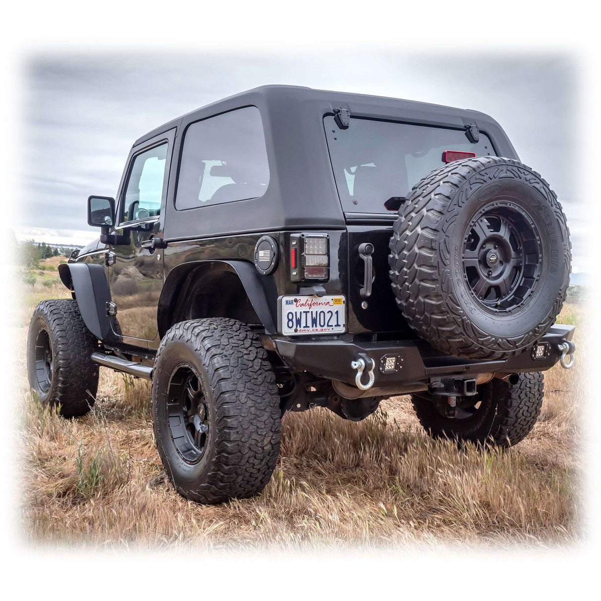 Jeep JK 2‑Door Fastback 2‑Piece Hard Top | 2007–2018 Turn Offroad