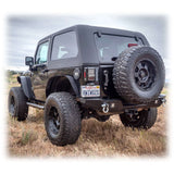 Jeep JK 2‑Door Fastback 2‑Piece Hard Top | 2007–2018 Turn Offroad