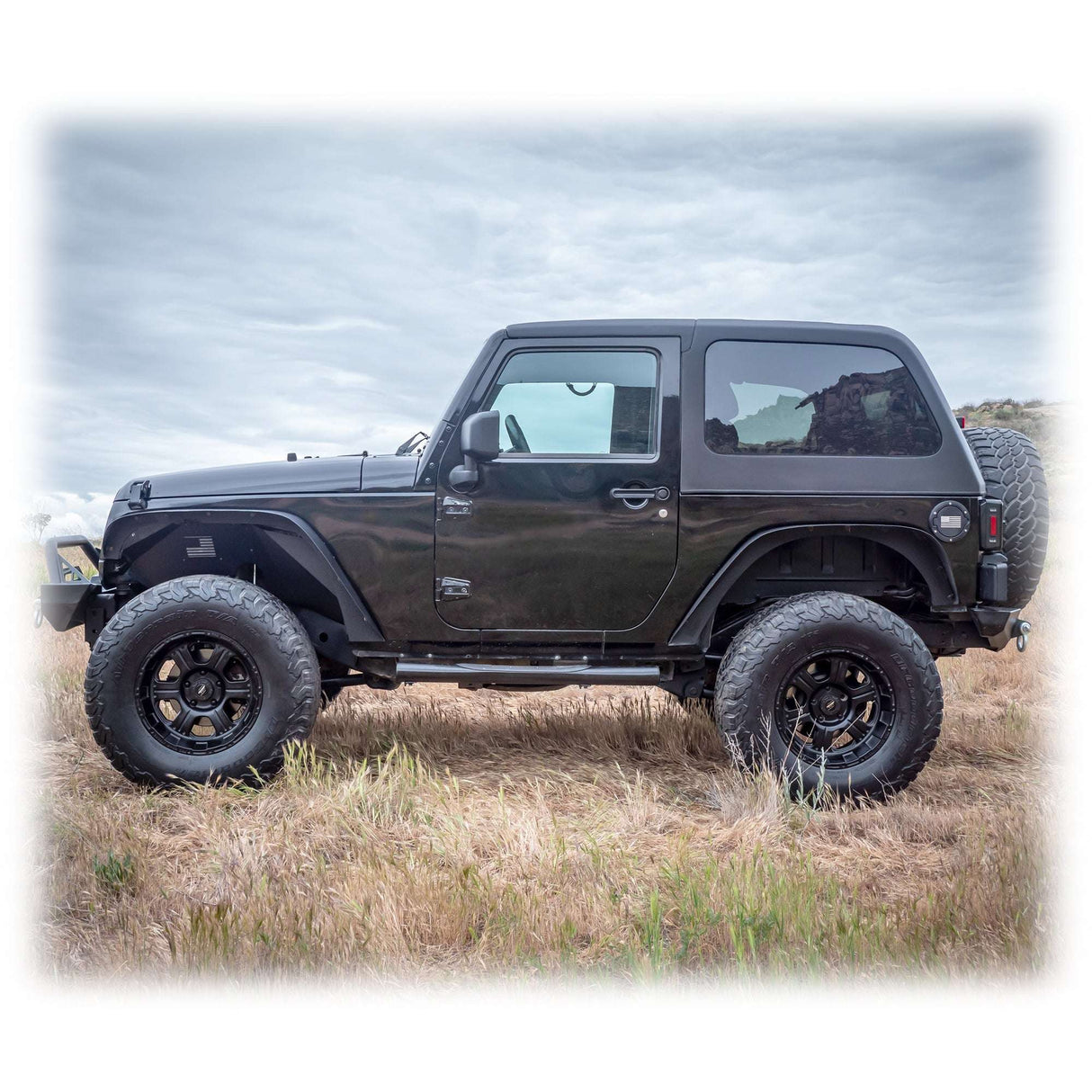 Jeep JK 2‑Door Fastback 2‑Piece Hard Top | 2007–2018 Turn Offroad