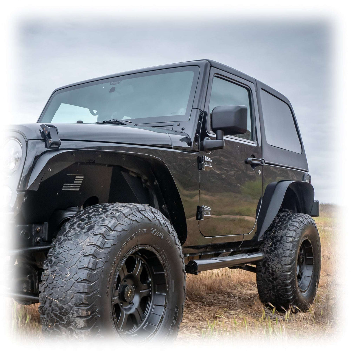 Jeep JK 2‑Door Fastback 2‑Piece Hard Top | 2007–2018 Turn Offroad