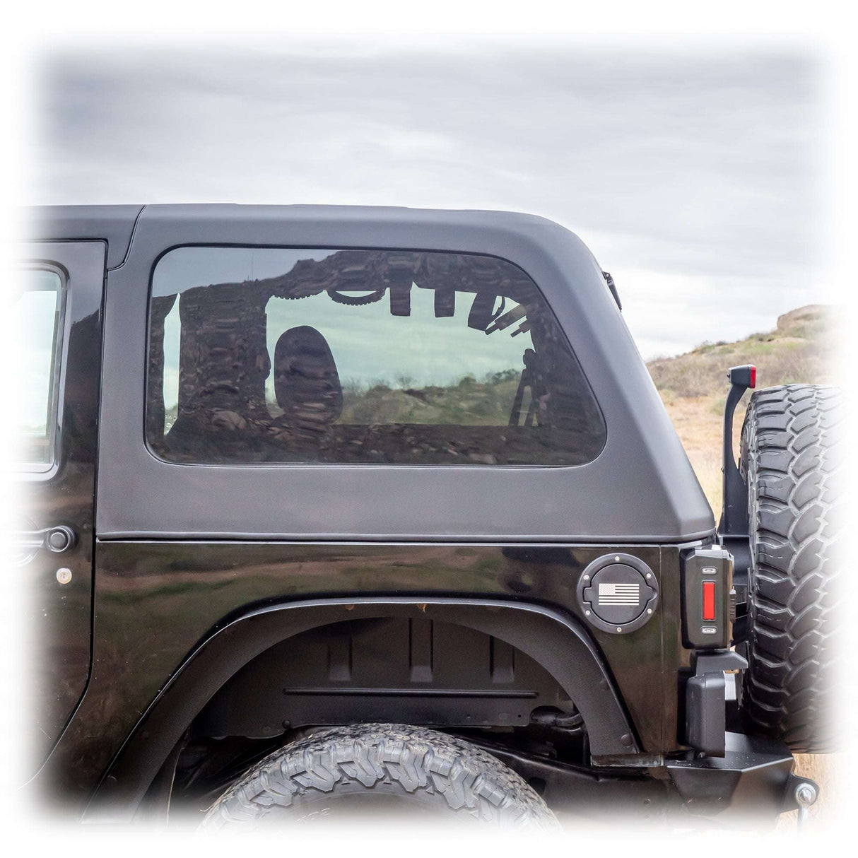 Jeep JK 2‑Door Fastback 2‑Piece Hard Top | 2007–2018 Turn Offroad