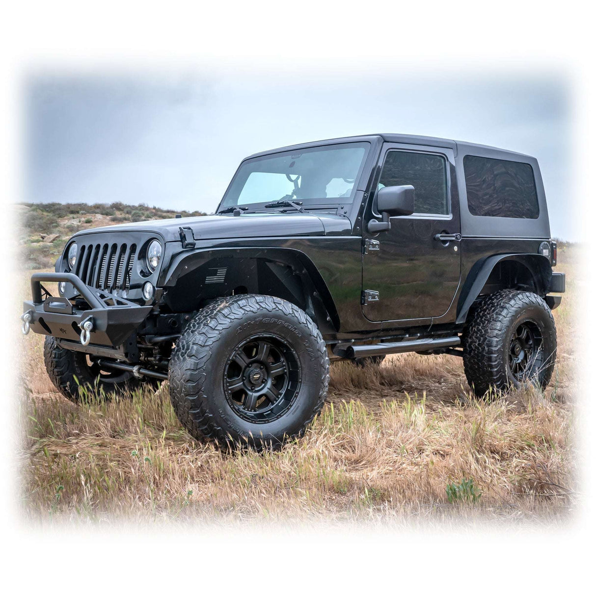 Jeep JK 2‑Door Squareback 2‑Piece Hard Top | 2007–2018 Turn Offroad