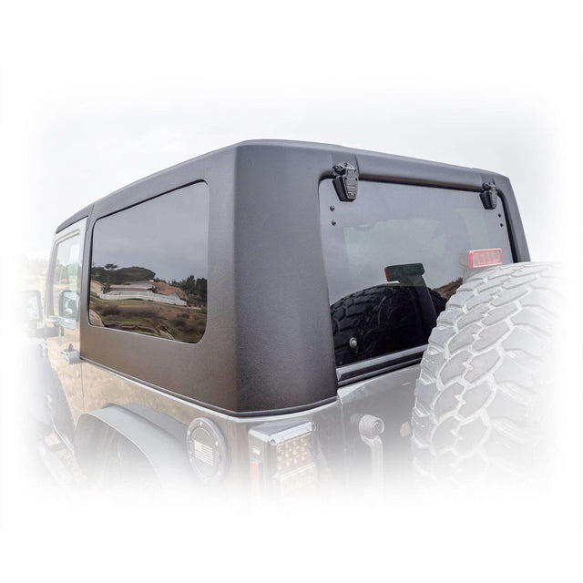 Jeep JK 2‑Door Squareback 2‑Piece Hard Top | 2007–2018 Turn Offroad