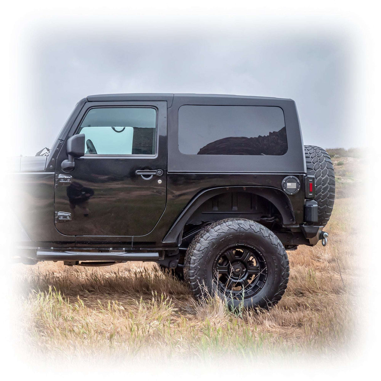 Jeep JK 2‑Door Squareback 2‑Piece Hard Top | 2007–2018 Turn Offroad