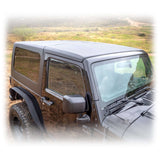 Jeep JK 2‑Door Squareback 2‑Piece Hard Top | 2007–2018 Turn Offroad