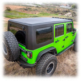 Jeep JK 4‑Door Squareback 2‑Piece Hard Top | 2007–2018 Turn Offroad