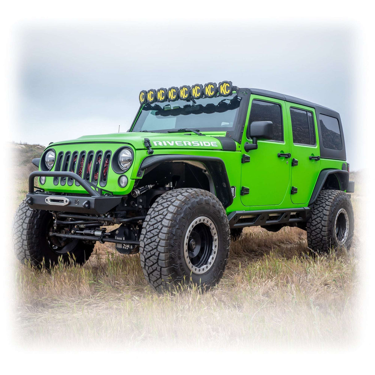 Jeep JK 4‑Door Squareback 2‑Piece Hard Top | 2007–2018 Turn Offroad