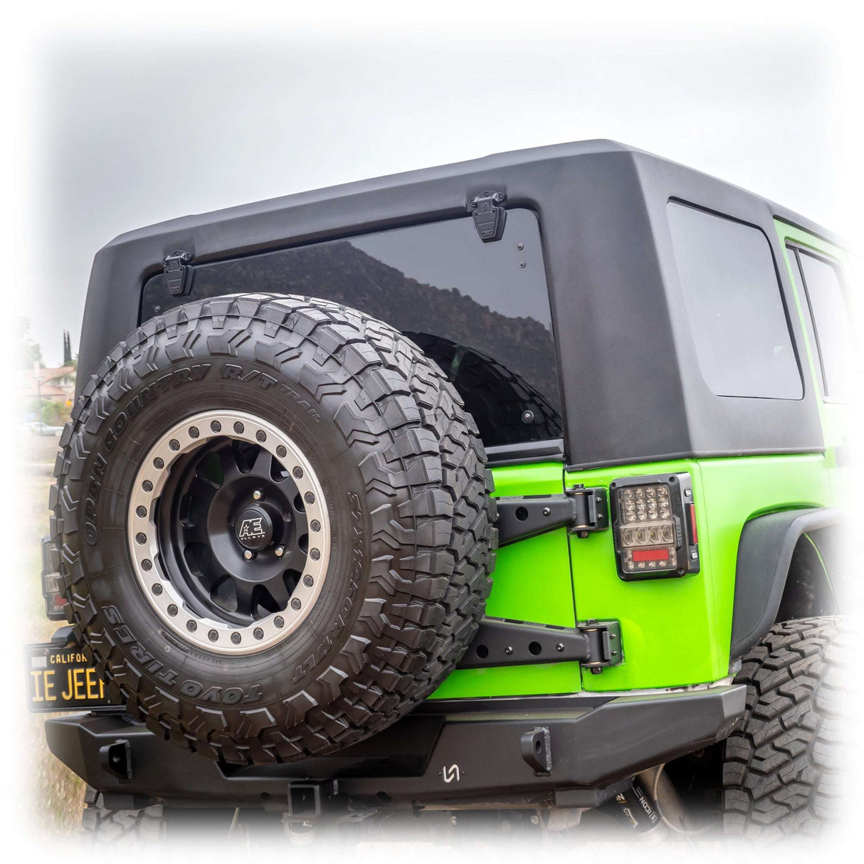 Jeep JK 4‑Door Squareback 2‑Piece Hard Top | 2007–2018 Turn Offroad