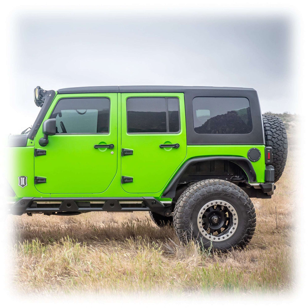Jeep JK 4‑Door Squareback 2‑Piece Hard Top | 2007–2018 Turn Offroad