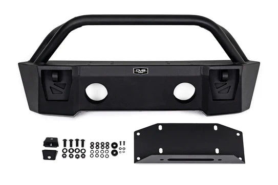 DV8 Offroad 07-18 Jeep JK, 18+ JL/ JT Jeep Wrangler Pocket Front Bumper