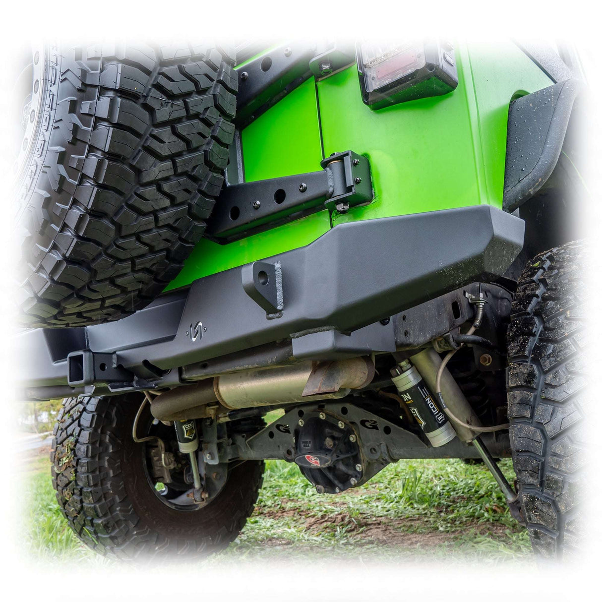 Jeep JK Rear Bumper with Hitch Receiver | 2007–2018 Turn Offroad