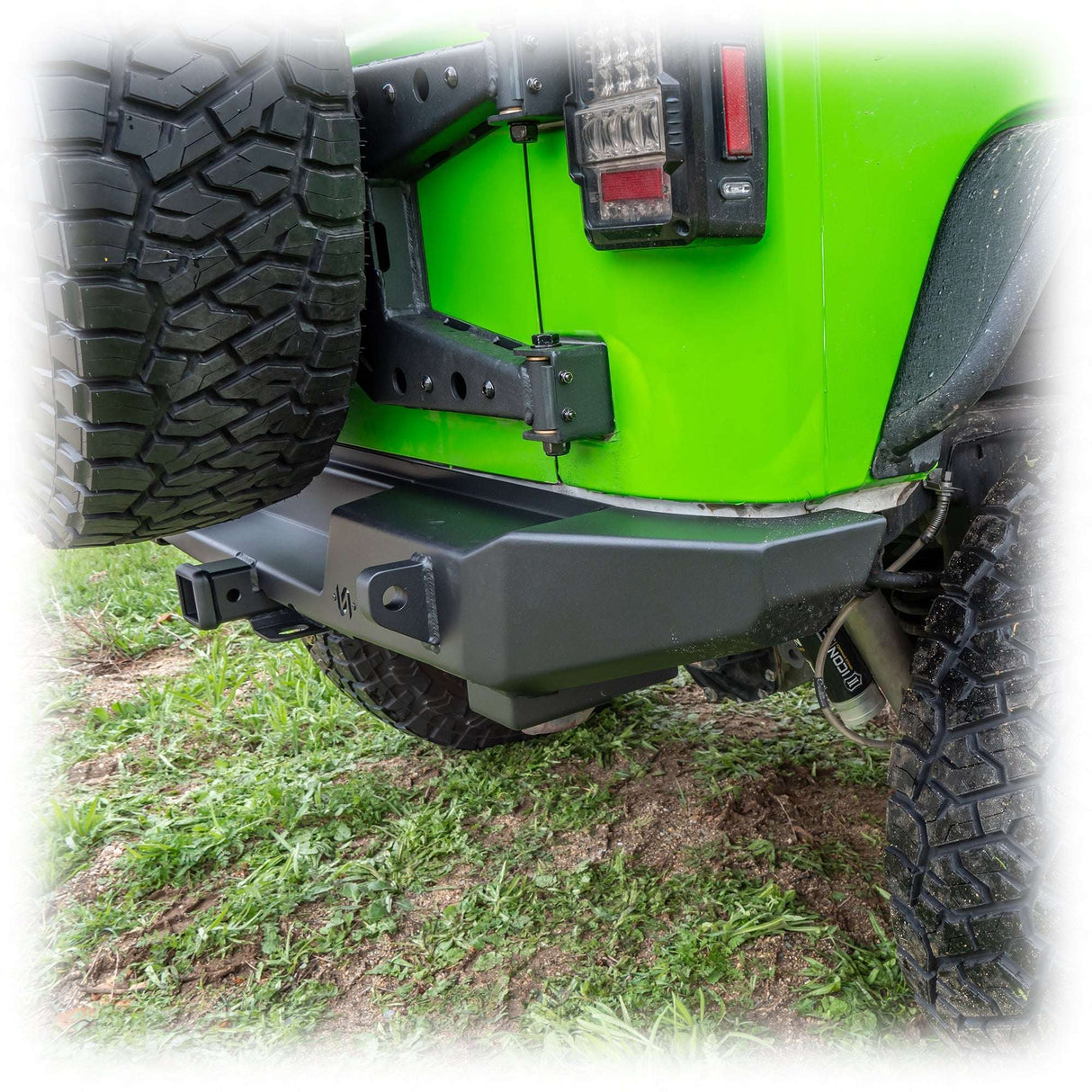 Jeep JK Rear Bumper with Hitch Receiver | 2007–2018 Turn Offroad