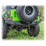 Jeep JK Rear Bumper with Hitch Receiver | 2007–2018 Turn Offroad