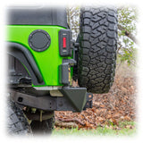 Jeep JK Rear Bumper with LED Pod Lights & Hitch Receiver | 2007–2018 Turn Offroad