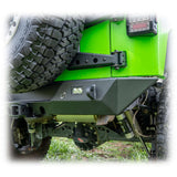 Jeep JK Rear Bumper with LED Pod Lights & Hitch Receiver | 2007–2018 Turn Offroad