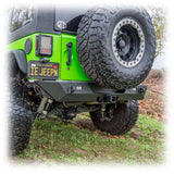 Jeep JK Rear Bumper with LED Pod Lights & Hitch Receiver | 2007–2018 Turn Offroad