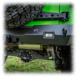 Jeep JK Rear Bumper with LED Pod Lights & Hitch Receiver | 2007–2018 Turn Offroad