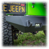 Jeep JK Rear Bumper with LED Pod Lights & Hitch Receiver | 2007–2018 Turn Offroad