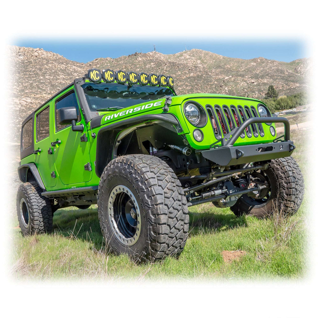 Jeep JK Rock Slider Steps with Frame-Mount System | 2007-2018 Turn Offroad
