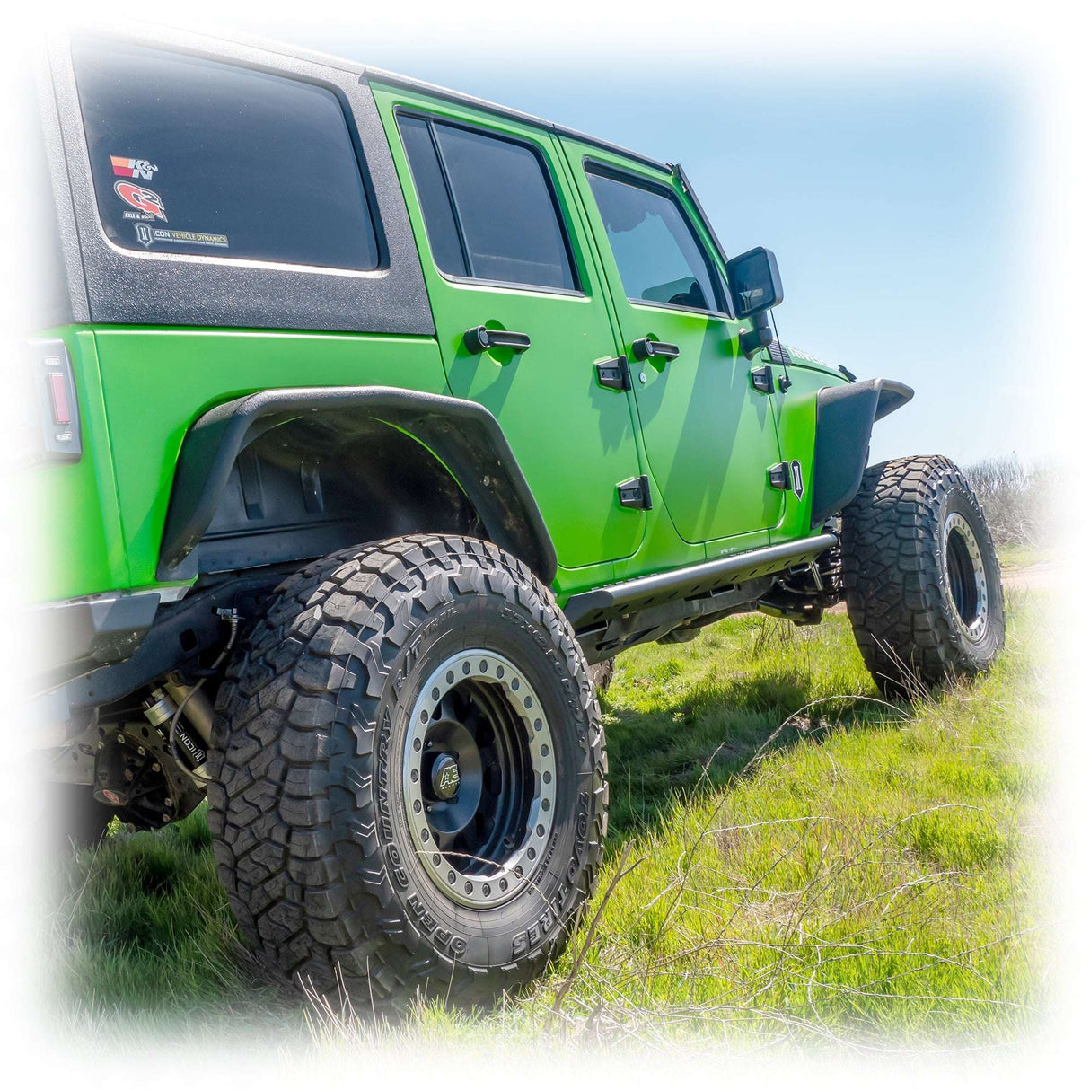 Jeep JK Rock Slider Steps with Frame-Mount System | 2007-2018 Turn Offroad
