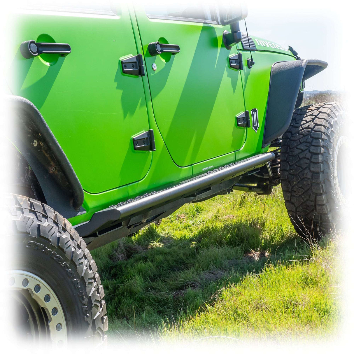 Jeep JK Rock Slider Steps with Frame-Mount System | 2007-2018 Turn Offroad