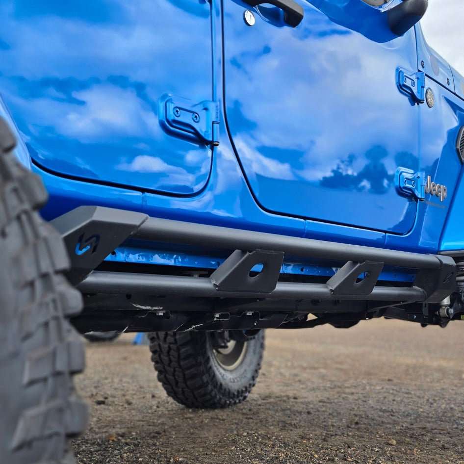 Jeep JK Rock Sliders | Frame-Mount System | 2007–2018 Turn Offroad